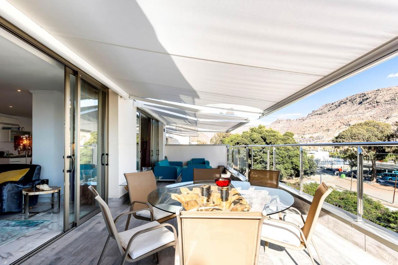 Rivera Del Puerto Luxury Penthouse With Great Terrace And Sea View Puerto De Mogan Εξωτερικό φωτογραφία
