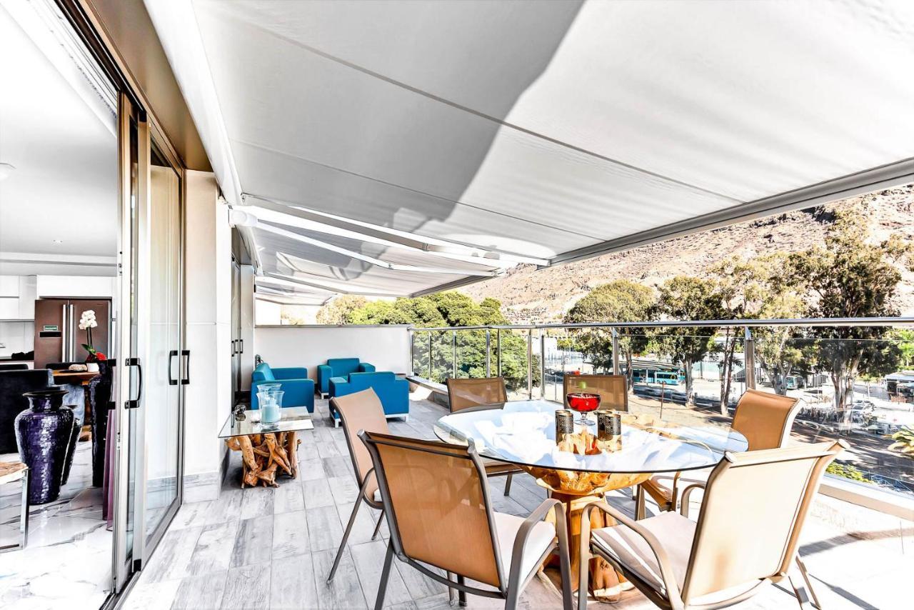 Rivera Del Puerto Luxury Penthouse With Great Terrace And Sea View Puerto De Mogan Εξωτερικό φωτογραφία